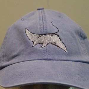 MANTA RAY Hat - Embroidered Men Women Marine Wildlife Baseball Cap - Price Embroidery Apparel 24 Color Mom Dad Ocean Devil Sting Gift Caps