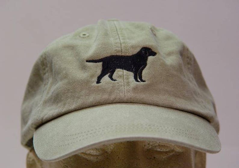 Black Labrador Retriever Dog Hat One Embroidered Men Women Etsy