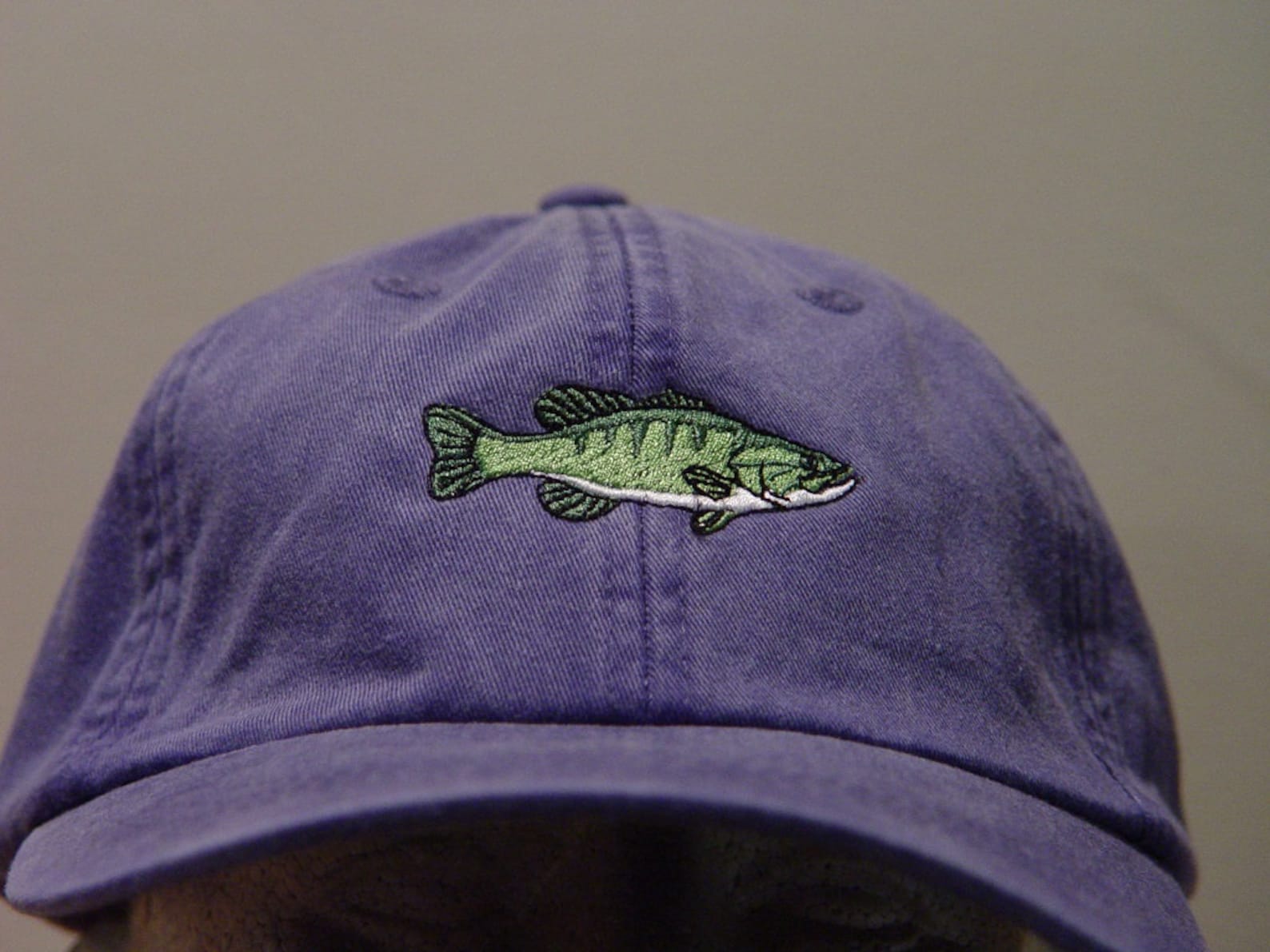 Smallmouth Bass Fish Hat Embroidered Men Women Wildlife Gift Etsy