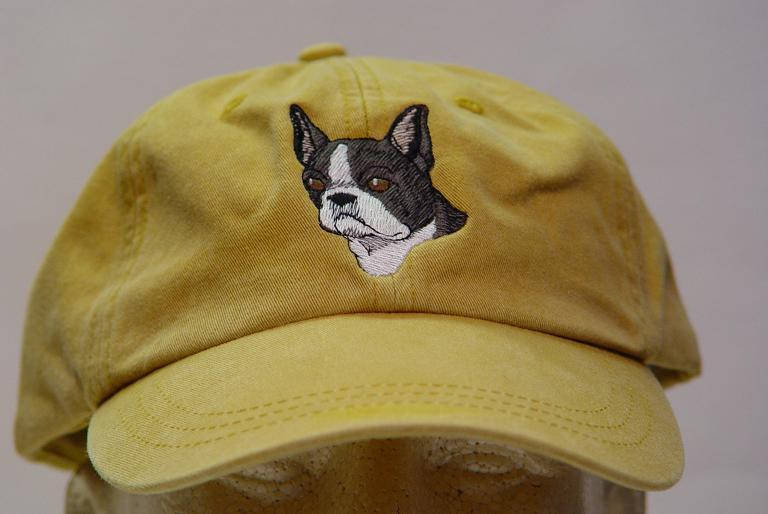 Boston Terrier Baseball Cap - Cotton Washed Dad Hat, Adjustable, Retro Style, One Size Fits Most - View #5
