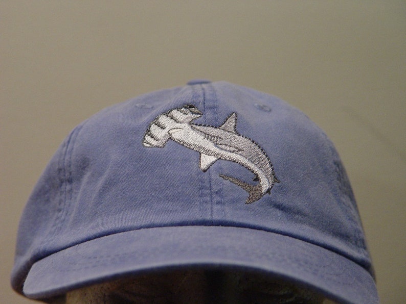 HAMMERHEAD SHARK HAT Embroidered Women Men Wildlife Baseball Etsy