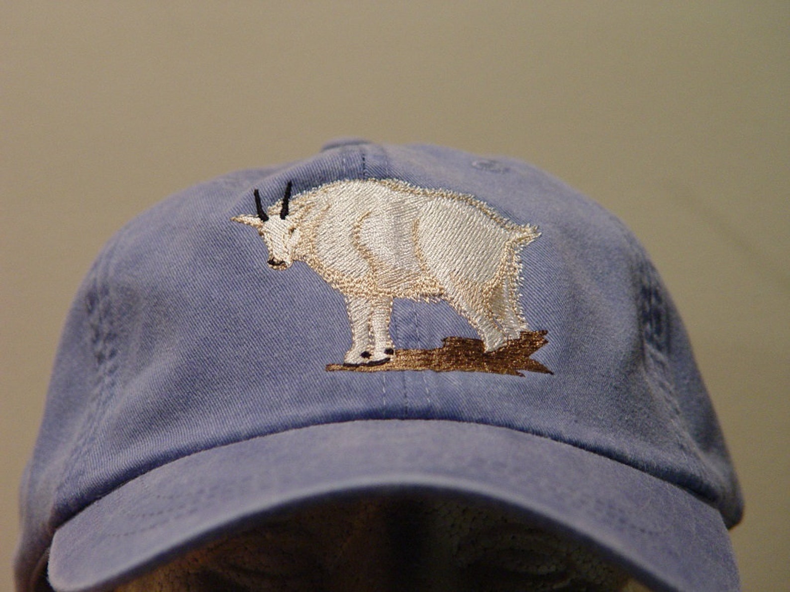 MOUNTAIN GOAT HAT Embroidered Men Women Wildlife Baseball Etsy