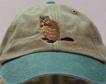Cappello BEAVER Wildlife, berretto da baseball in cotone ricamato per uomo e donna - Prezzo Abbigliamento Ricamato - 6 Cappellini regalo bicolore disponibili per mamma e papà
