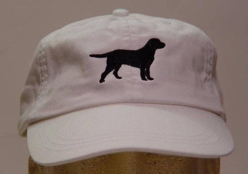 Black Labrador Retriever Dog Hat One Embroidered Men Women Etsy