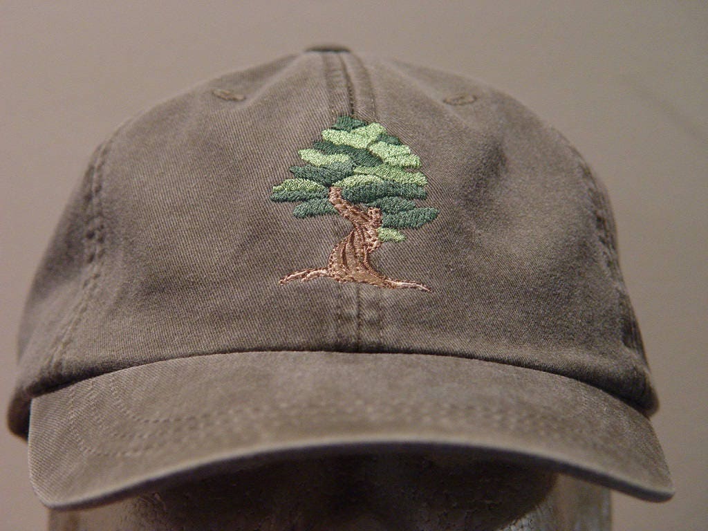 BONSAI ORNAMENTAL TREE Hat One Embroidered Men Women Wildlife Cap Price ...