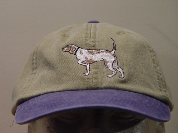 Pointer Dog Embroidery Embroidered Adjustable Hat Baseball Cap Pointer Dog Embroidery Embroidered Adjustable Hat Baseball Cap
