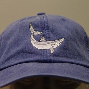 GREAT WHITE SHARK Hat - Embroidered Men Women Marine Wildlife Cap ...