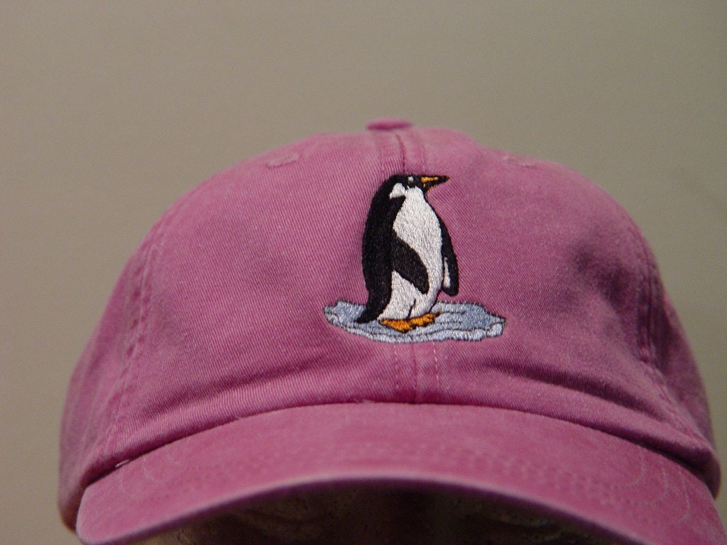 PENGUIN HAT One Embroidered Aquatic 