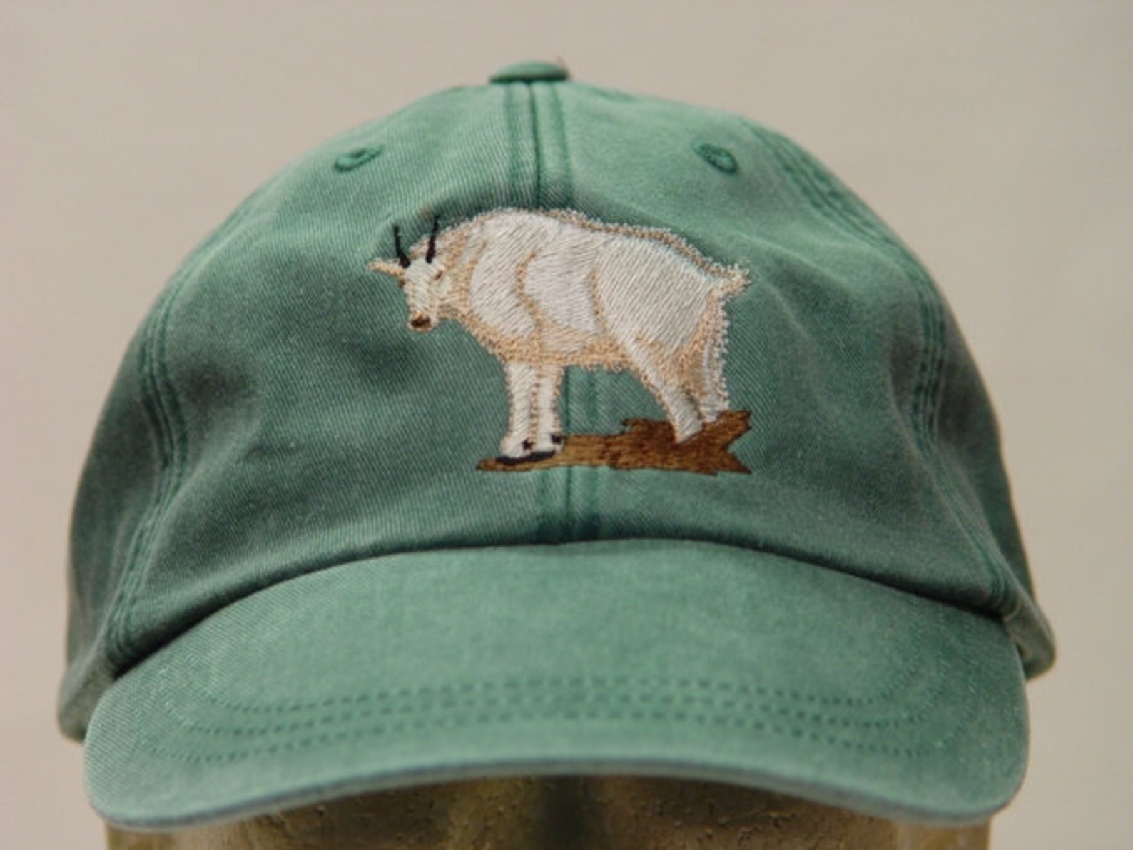 MOUNTAIN GOAT HAT Embroidered Men Women Wildlife Baseball Etsy