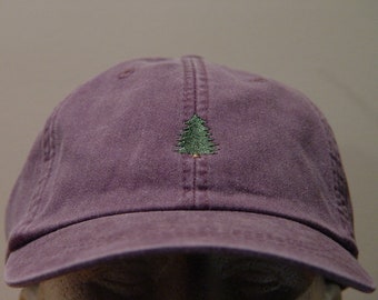 Custom Soft Baseball Cap Christmas Trees with Snow Embroidery Twill Cotton Custom Soft Baseball Cap Christmas Trees with Snow Embroidery Twill Cotton