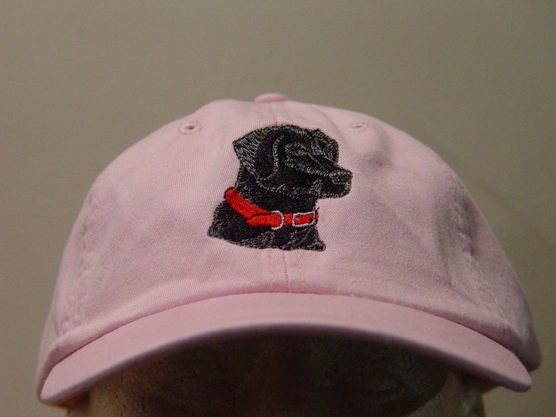 Black Labrador Retriever Dog Hat One Embroidered Men Women Etsy