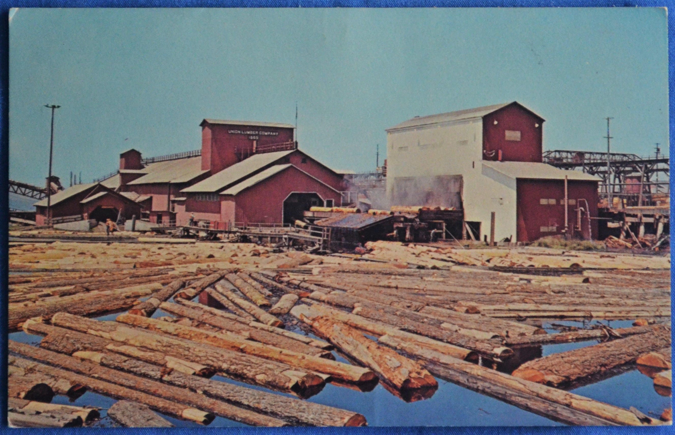 Main Sawmill and Barker Union Lumber Company Fort Bragg Etsy