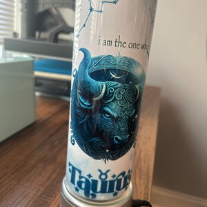 20oz Skinny Zodiac Tumbler