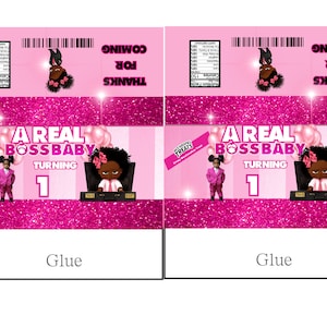 A Real Boss Baby Girl Party Favor Bundle