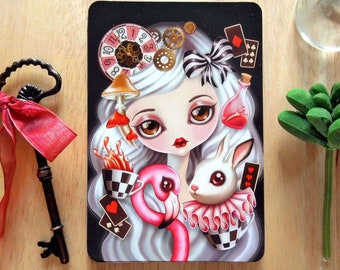Alice in Wonderland Postcard, Limited Edition, Postcrossing, Snail Mail, Happy Mail