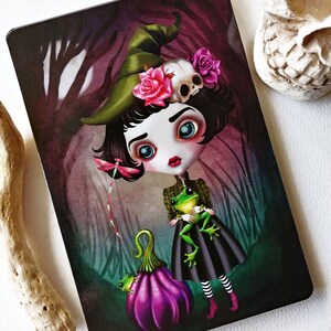 Postal Fairuza, Postal de la Pequeña Bruja, Edición Limitada, Postcrossing, Snail Mail, Swap, Pen Pal