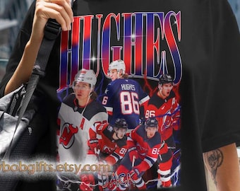 Jack Hughes Unisex Shirt -  Jack Hughes tees - Jack Hughes graphic retro 90s - Jack Hughes merch vintage