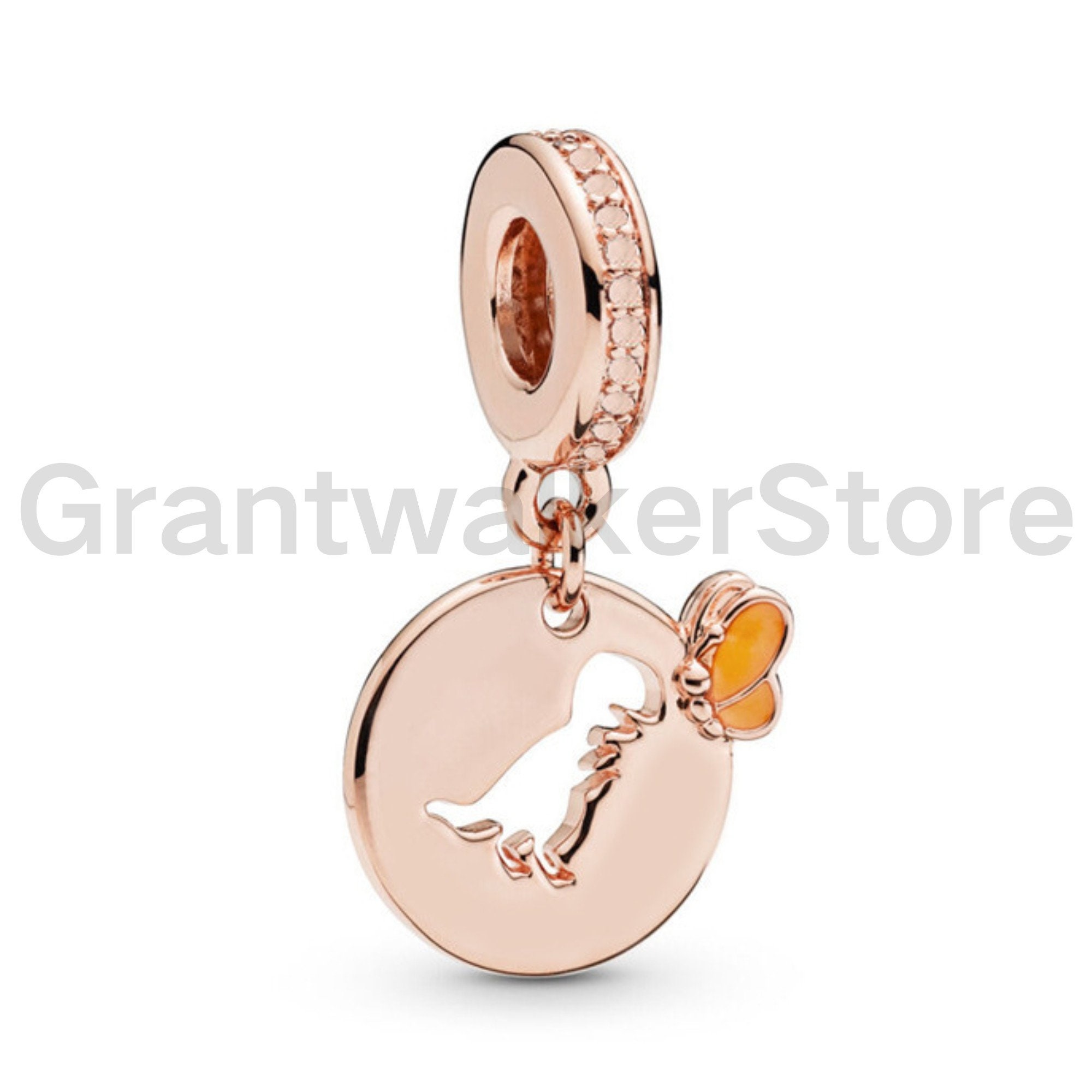 Lion Mane King Leather Charm In Brown