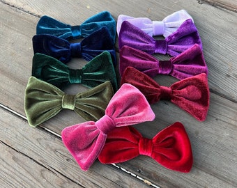 Velvet Bows, Scrunchies, Headbands