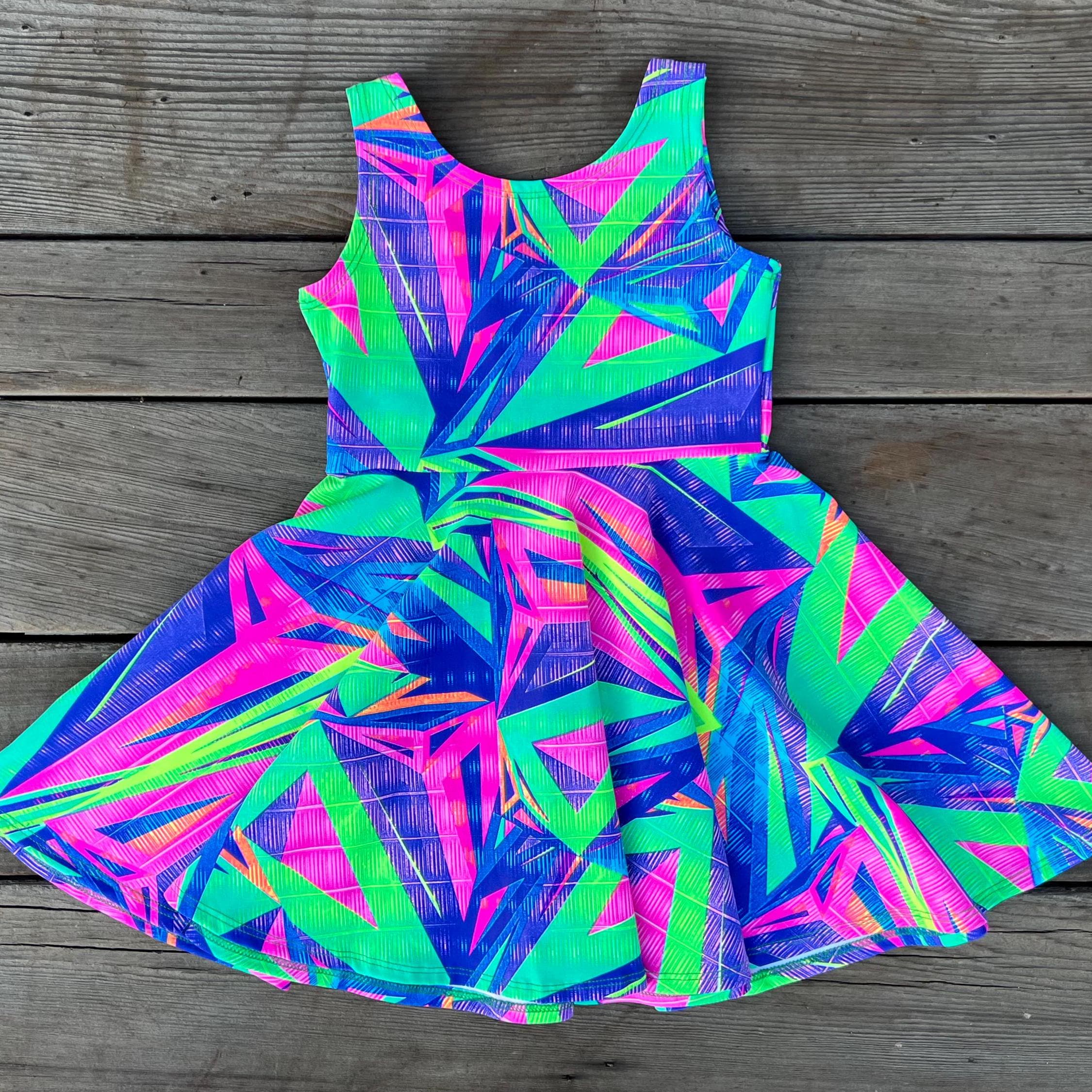 Neon Party Dress Etsy UK