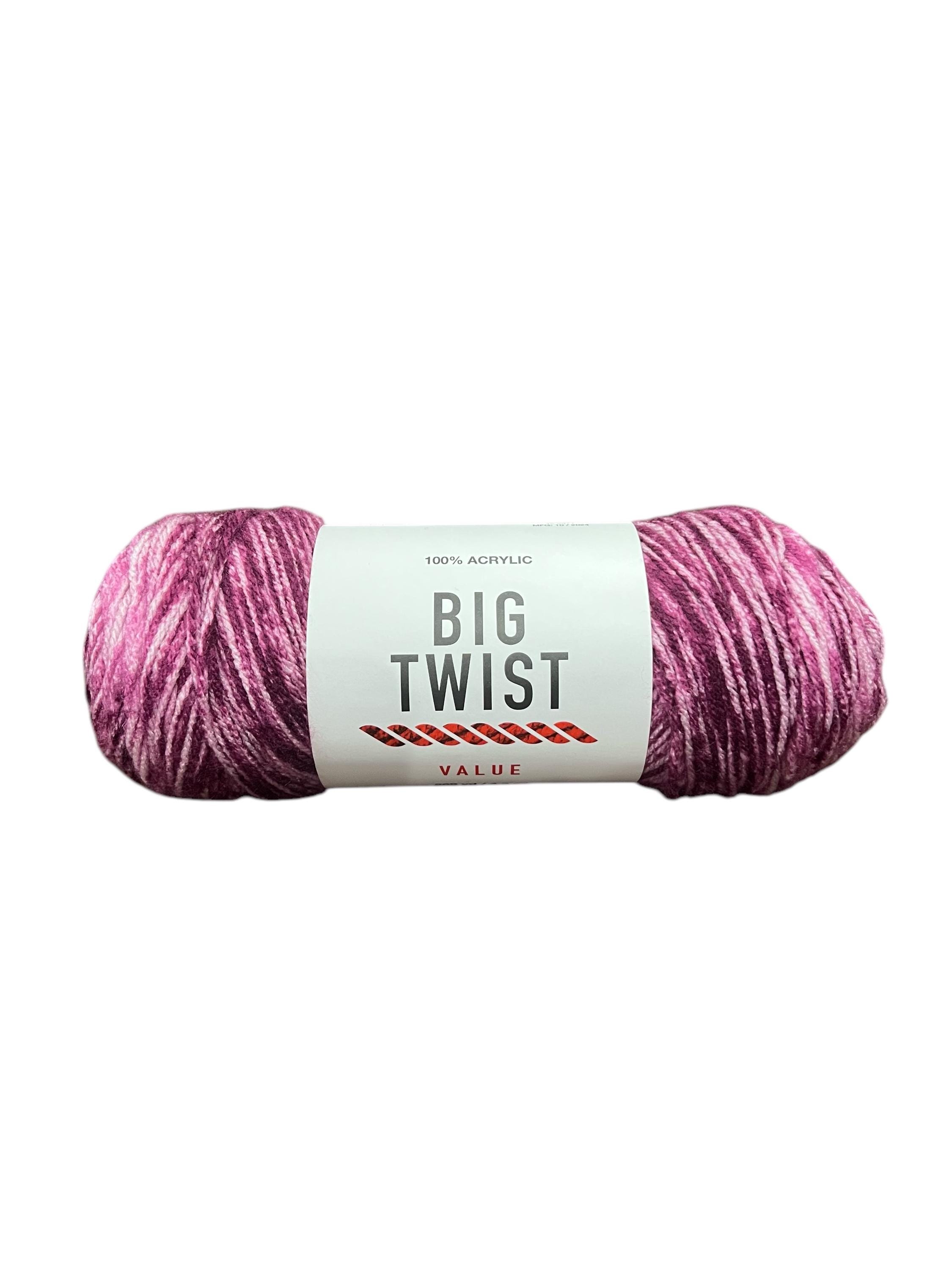 Big Twist Yarn Pink - Etsy
