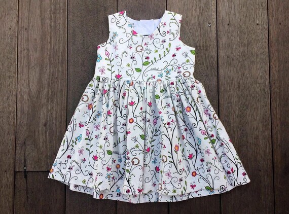 white sundress for toddler girl
