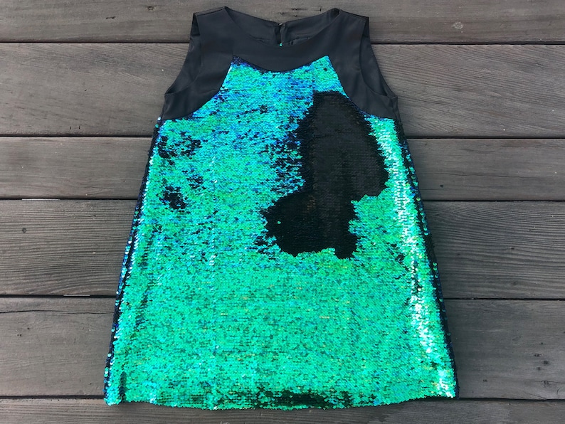 Flip Sequin Girls Dress More Colors Available Mermaid - Etsy