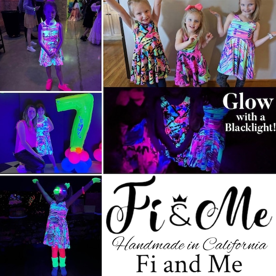 open lace back dress Lola and The Boys Neon Sequin Ruffle Dress 6 main image 1