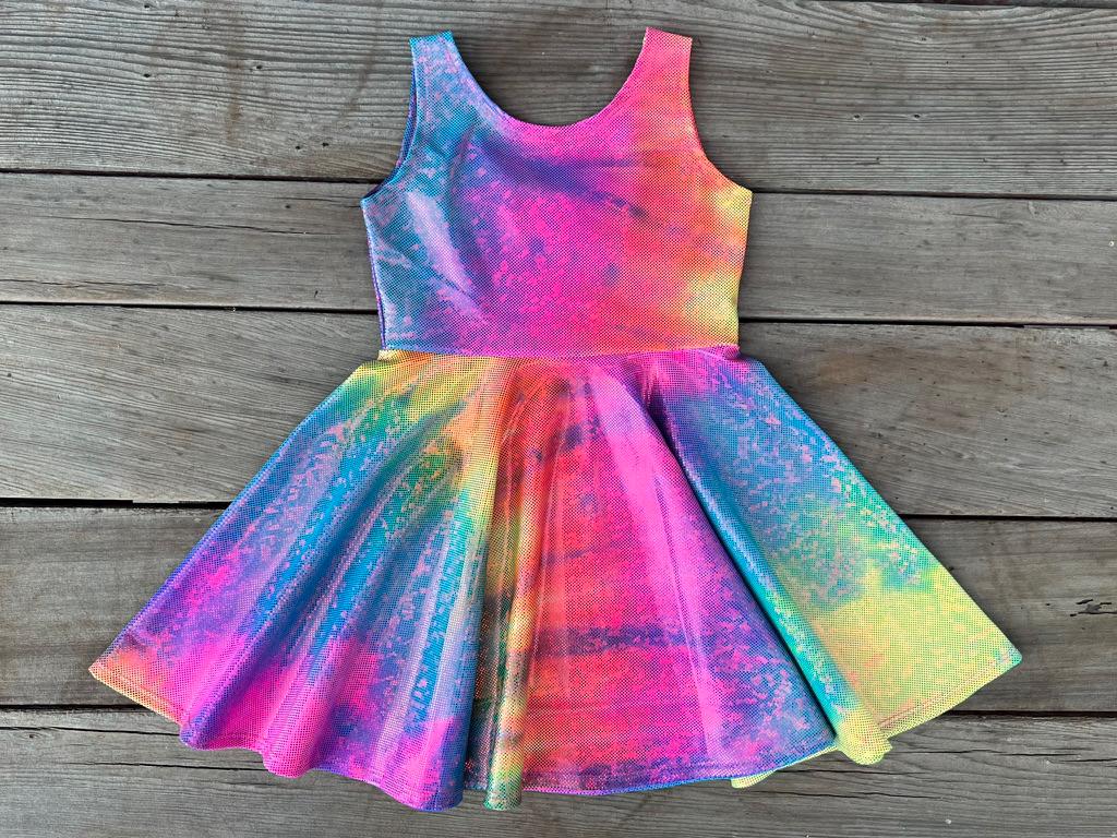 ladies rainbow dress Wavy Stripes Please make sure you read through the entire description and add ons Pride Dress Wrap Dresses Rainbow