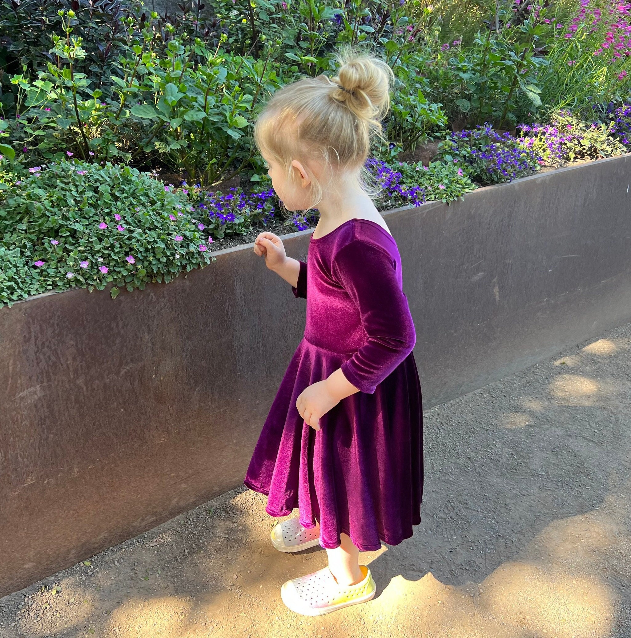 Fall Color Flower Girl Dress - Etsy