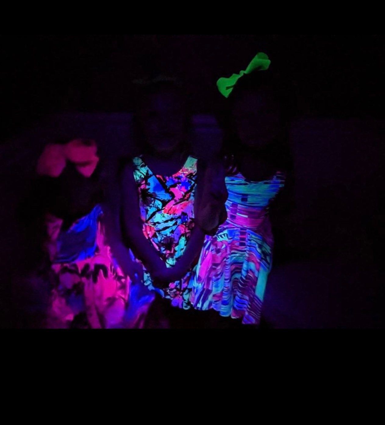 Neon Goddess Glow in the Dark Colorful Neon Crown Performers Rave