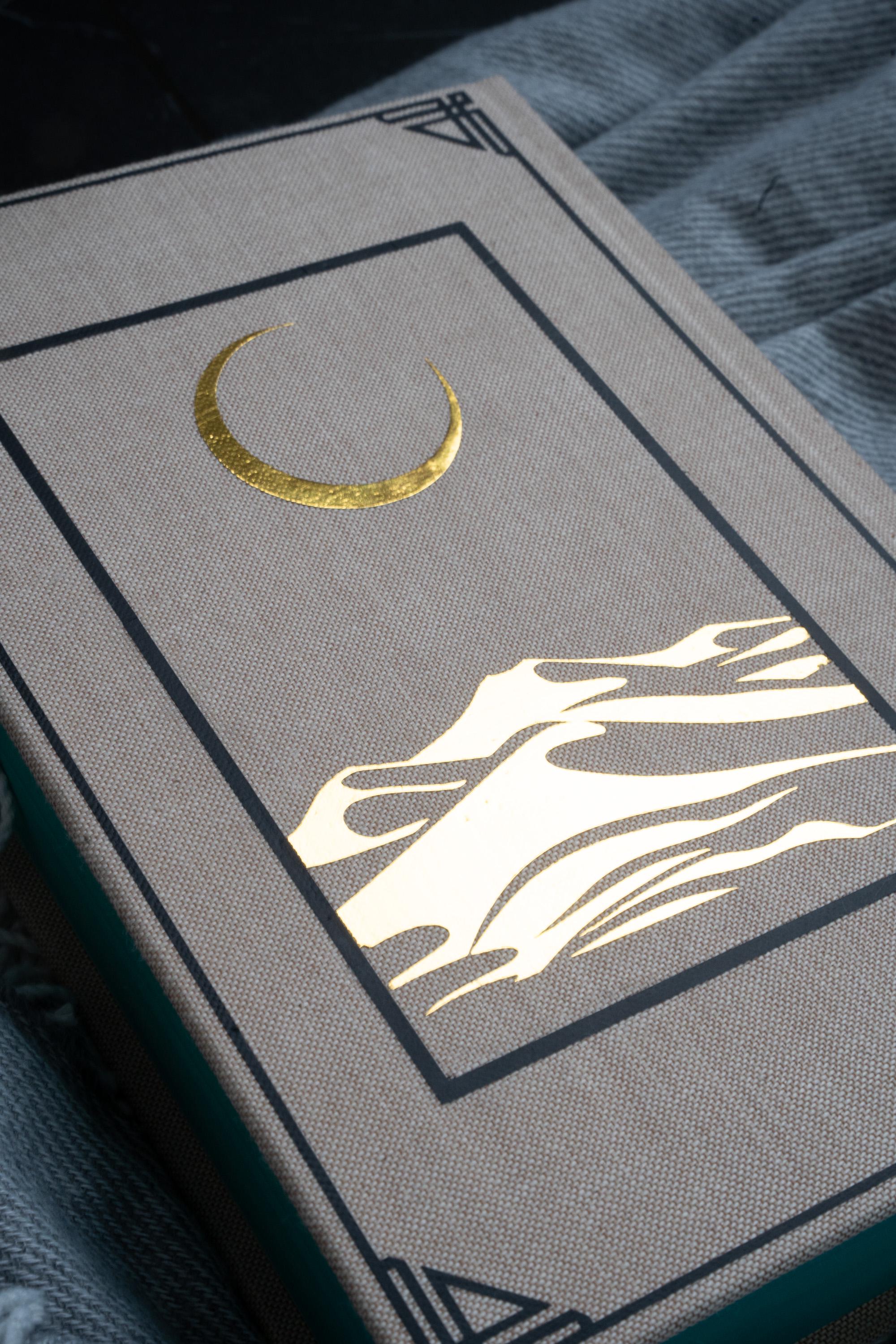 Dune Custom Rebind Hardcover Rare Book With Laser Engraved Onyx