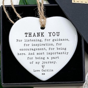 Thank You for Being A Part of My Journey, Personalized Thank You Gifts, Thank You Teacher, Thank You Present, Gift For Friends, Thankful