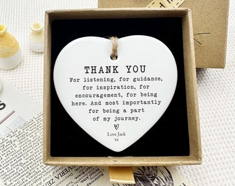 Thank You Keepsake, Retired Gift, Leaving Gift, Personalized Thank You Gift, Gift for Teacher, Thank You Present, Gift For Friends
