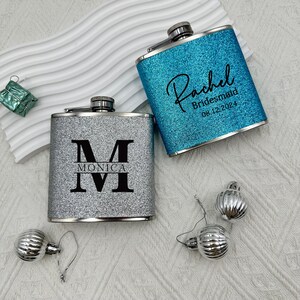 Personalized Women&#39;s Flask | Custom Women&#39;s Flask | Laser Engraved Flask | Engraved Women&#39;s Flask | Bridal Party Gifts | Bridesmaid Gifts