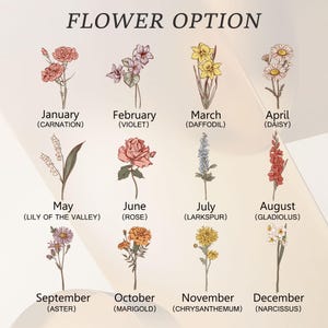 Personlig rostfrierikopp, brudtärnepresent, vinglass med lock, rostfrieriflaska, brudtärnepresent med födelseblomma bild 5