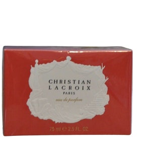 Christian Lacroix Eau De Parfum for Women 75ml/2.5 fl.oz sealed, rare