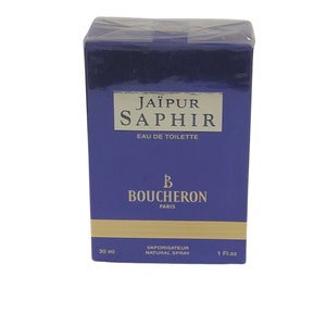 Jaipur Saphir by Boucheron Eau De Toilette for Women 30ml/1 fl.oz, rare vintage