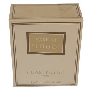 Jean Patou 1000 Pure Perfume Parfum for women very rare 7ml /0.25 fl.oz Vintage