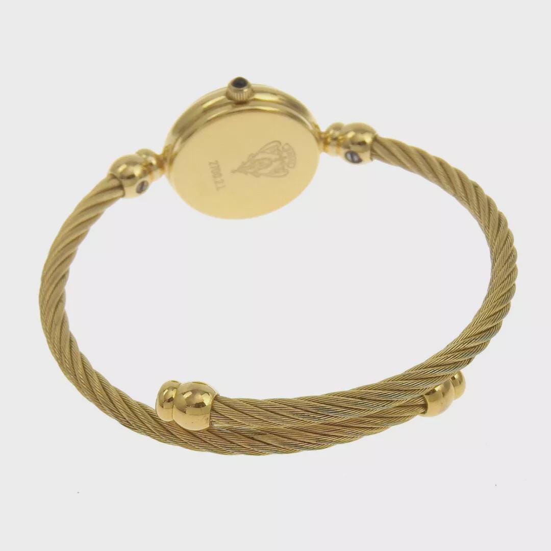 ヴィンテージグッチ 2700 ヴィンテージ GUCCI 2700 2.L ブラック ダイヤル ゴールド QZ