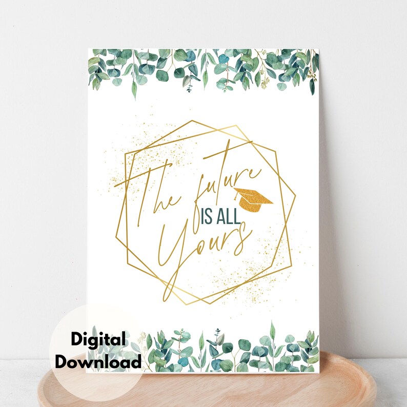 Printable Graduation Congratulations Card Congrats High School or ...