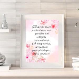 Mooi herdenkingsgedicht, Moederdag herdenkingsgedicht, afdrukbaar begrafenisgedicht, herdenkingsdag aandenken, ik mis je