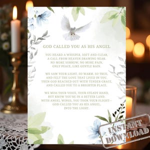 In loving memory of loved one, Memorial poem, Bereavement gift