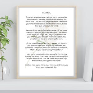 Para mamá en el cielo, poema conmemorativo, homenaje a mamá, poema de recuerdo, descarga instantánea