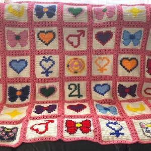 Sailor Moon Crochet Blanket Pattern