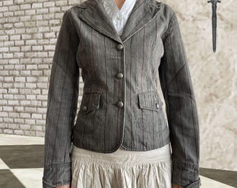 Blazer xadrez cinza da Colours of the World | M