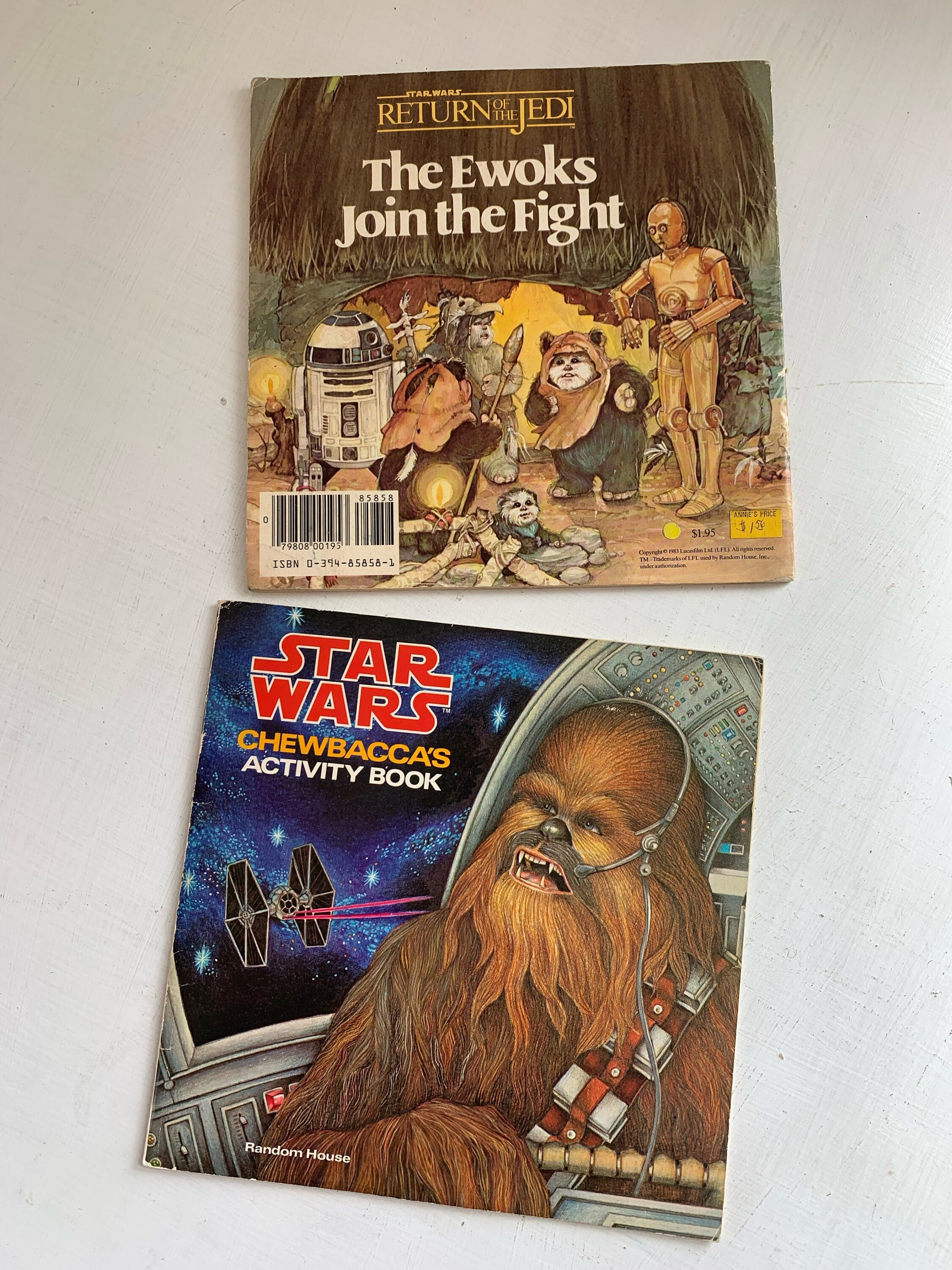 Star Wars Books for Kids Set of Two Chewbaccas Activity Book Ewoks