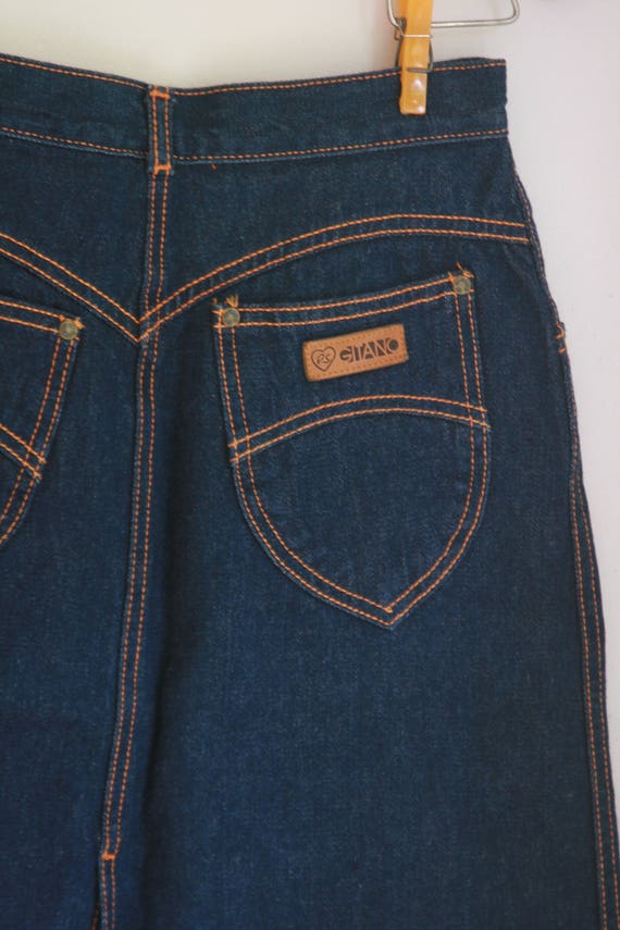 Vintage ladies Gitano denim skirt size 8 - image 1