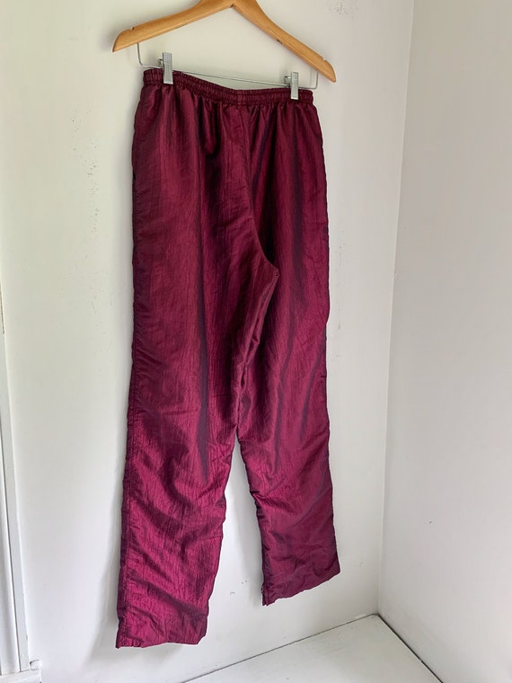 Vintage Tail track pants Mens small purple pearle… - image 4