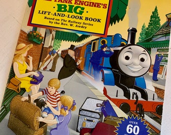 Vintage Thomas the Tank Engine Lift and Flap Book 1996 - Etsy